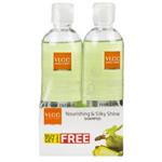 VLCC NOUR& SILKY SHAMPOO 350ML 1+1